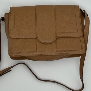 Corder London Emmeline crossbody bag in camel pebbled leather | GUC